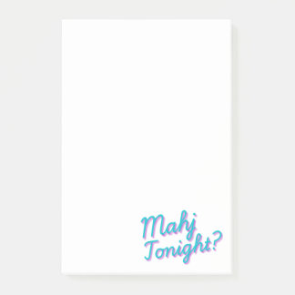 友達のための麻雀Tonight付箋 ポストイット
