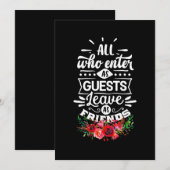 友達のまま別れる 招待状 (正面/裏面)