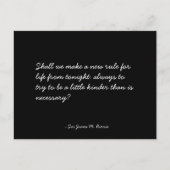 友達のやる気を起こさせるインスピレーションを引用できる家族 ポストカード (正面)