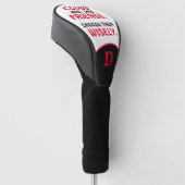 友達のようなクラブは賢いモノグラムを選ぶ ゴルフヘッドカバー (アングル)