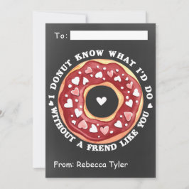 友達のように教室のバレンタインデー シーズンカード