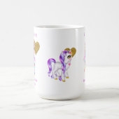 友達のように最高ののベスティコン – Unicorn コーヒーマグカップ (中央)