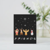 友達のクリスマス シーズンカード (スタンド正面)