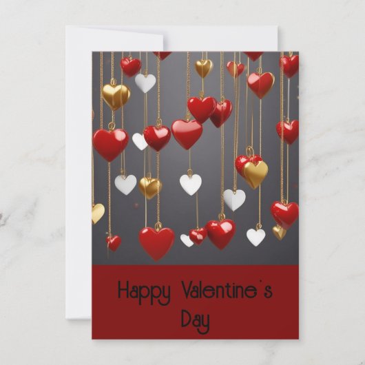 友達のバレンタイン シーズンカード (正面)