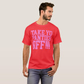 友達の下着を脱がせて Tシャツ (正面フル)