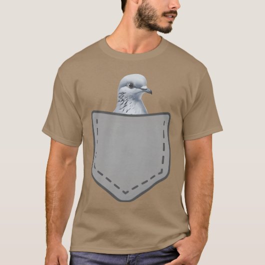 友達の中のハト Tシャツ (正面)