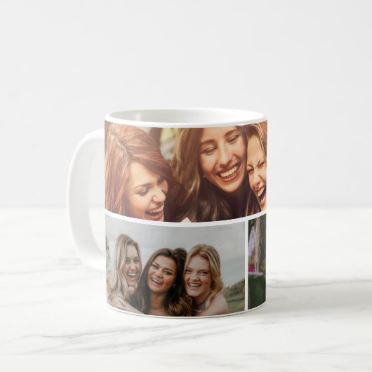 友達の写真入りコーヒーマグカップ コーヒーマグカップ (正面左)