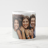 友達の写真入りコーヒーマグカップ ジャンボコーヒーマグカップ (正面)