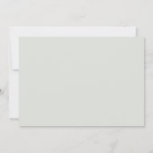 友達の卒業発表2枚の写真 招待状 (裏面)