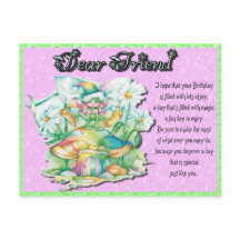 友達の妖精の誕生日