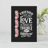 友達の愛を示す 招待状 (スタンド正面)