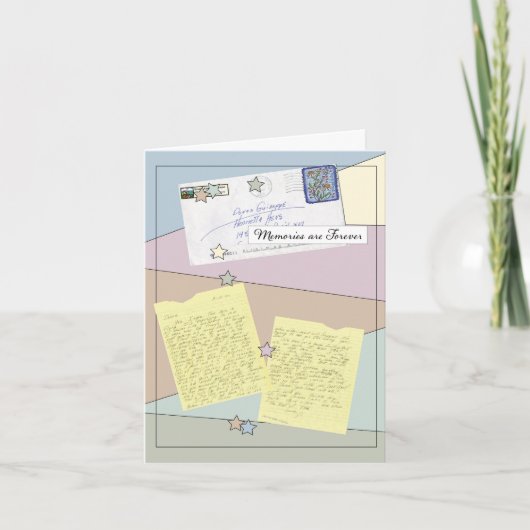 友達の手紙コレクション ノートカード (正面)