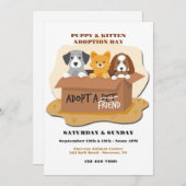 友達の招待状 招待状 (正面/裏面)