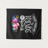 友達の数で年齢を測れ タペストリー (正面(横))