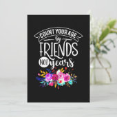 友達の数で年齢を測れ 招待状 (スタンド正面)