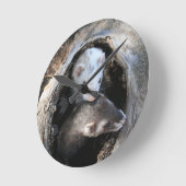 友達の時計 ラウンド壁時計 (傾斜)