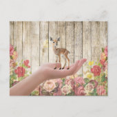 友達はいつも可愛いハイ親愛とハローギフトを持つ ポストカード (正面)