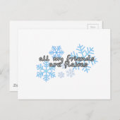 友達はみんなダメなやつ ポストカード (正面/裏面)