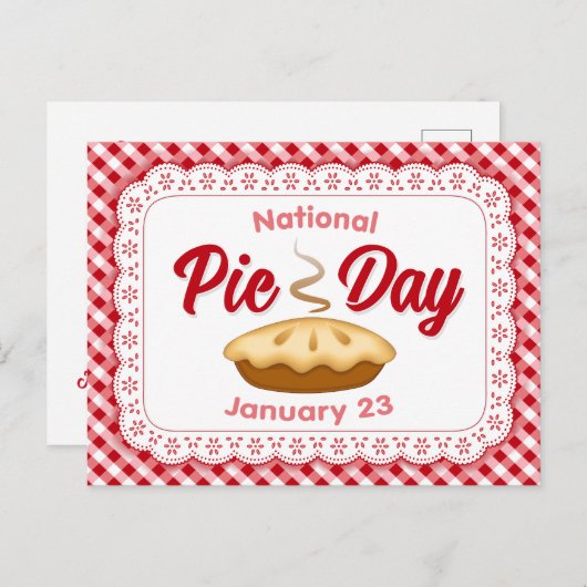 友達はパイが大好き? ポストカード (正面/裏面)