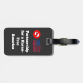 友達は友達を許さない、カレン無料アメリカ ラゲッジタグ (裏面横)