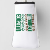 友達は友達を許可しない3パットゴルフ ゴルフヘッドカバー (回転90)