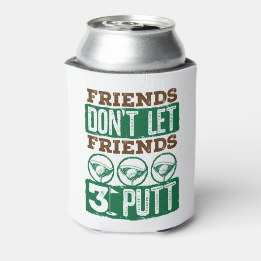 友達は友達を許可しない3パットゴルフ 缶クーラー (缶裏面)