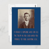 友達は君の中で真実を見る人だ… ポストカード (正面/裏面)