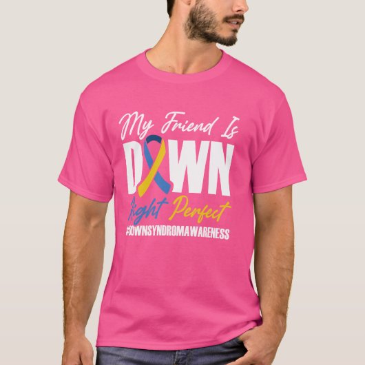 友達は完全にダウンしている Tシャツ (正面)