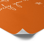 友達は家族の前向き引用文 ポスター (角)