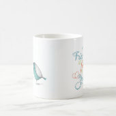 友達は家族を選択タイポグラフィ コーヒーマグカップ (中央)