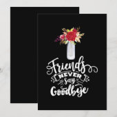 友達は永遠に別れない 招待状 (正面/裏面)