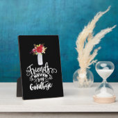 友達は決して別れを告げない フォトプラーク (側面)