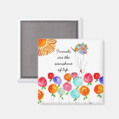 友達は生命の宝庫の陽光 マグネット (正面/裏面)