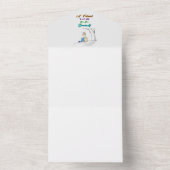 友達は自分に与える贈り物 犬たちとの友情 オールインワン招待状 (内側)