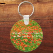 友達は花のようなもの キーホルダー (正面)