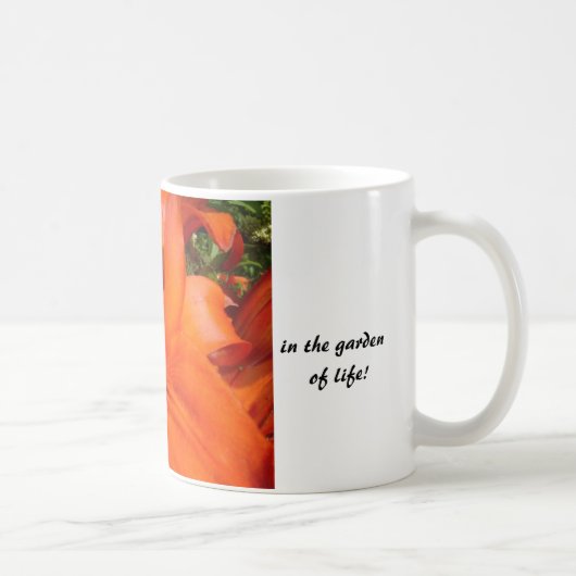 友達は花...マグカップ コーヒーマグカップ (右)