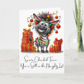 友達へのカスタムクリスマスユーモア名言 シーズンカード (正面)