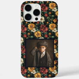 友達へのギフトに最適なカスタムフォトiPhoneケース: かわいいバラのデザイン iPhone 16 Pro Maxケース