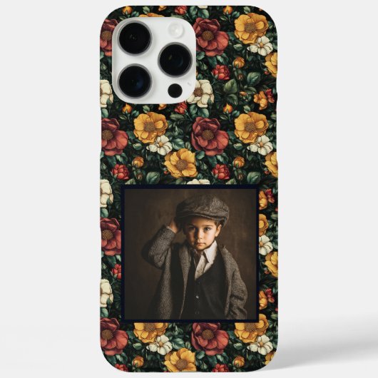 友達へのギフトに最適なカスタムフォトiPhoneケース: かわいいバラのデザイン Case-Mate iPhoneケース (裏面)