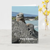 友達へのグリーティングカード カード (黄色い花)