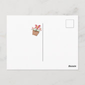 友達への感謝のポストカード ポストカード (裏面)