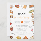 友達への招待 招待状 (正面)