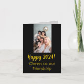 友達への新年の挨拶 フレンドシップ カード (正面)