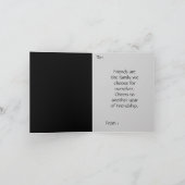 友達への新年の挨拶 フレンドシップ カード (内部)