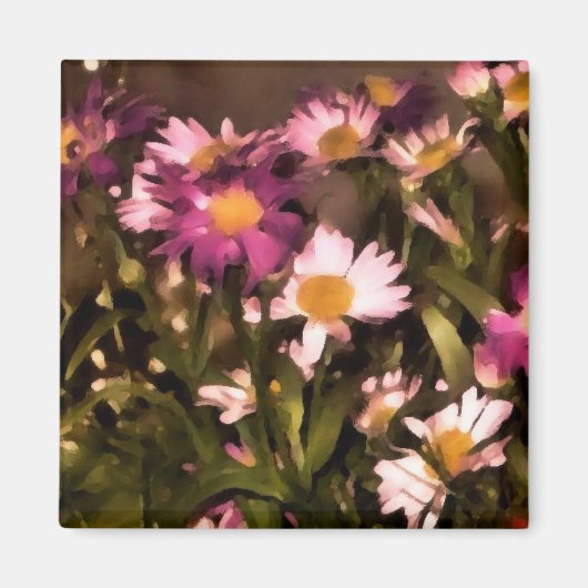 友達への花のマグネット マグネット (正面)