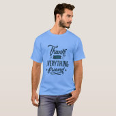 友達へ、いつもありがとう Tシャツ (正面フル)