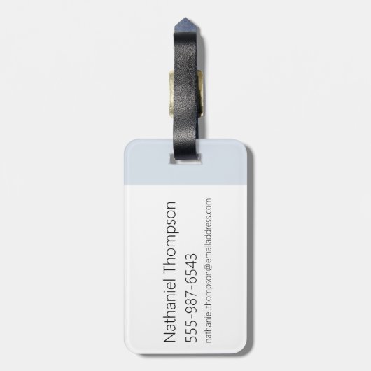 友達みんなで小妖精や小人のクリスマスを楽しむ ラゲッジタグ (裏面縦)