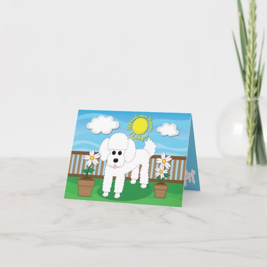 友達もしは花だったよ俺が選ぶんだ！ドッグカード カード (正面)