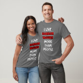 友達よりホラー映画が好き Tシャツ (ユニセックス)
