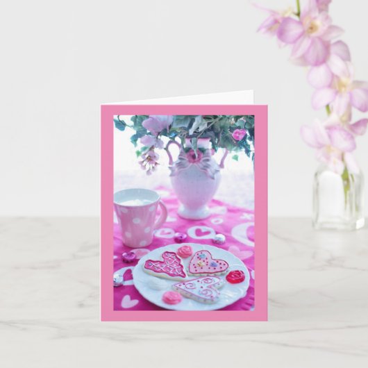 友達よ、バレンタインデーおめでとう カード (蘭)